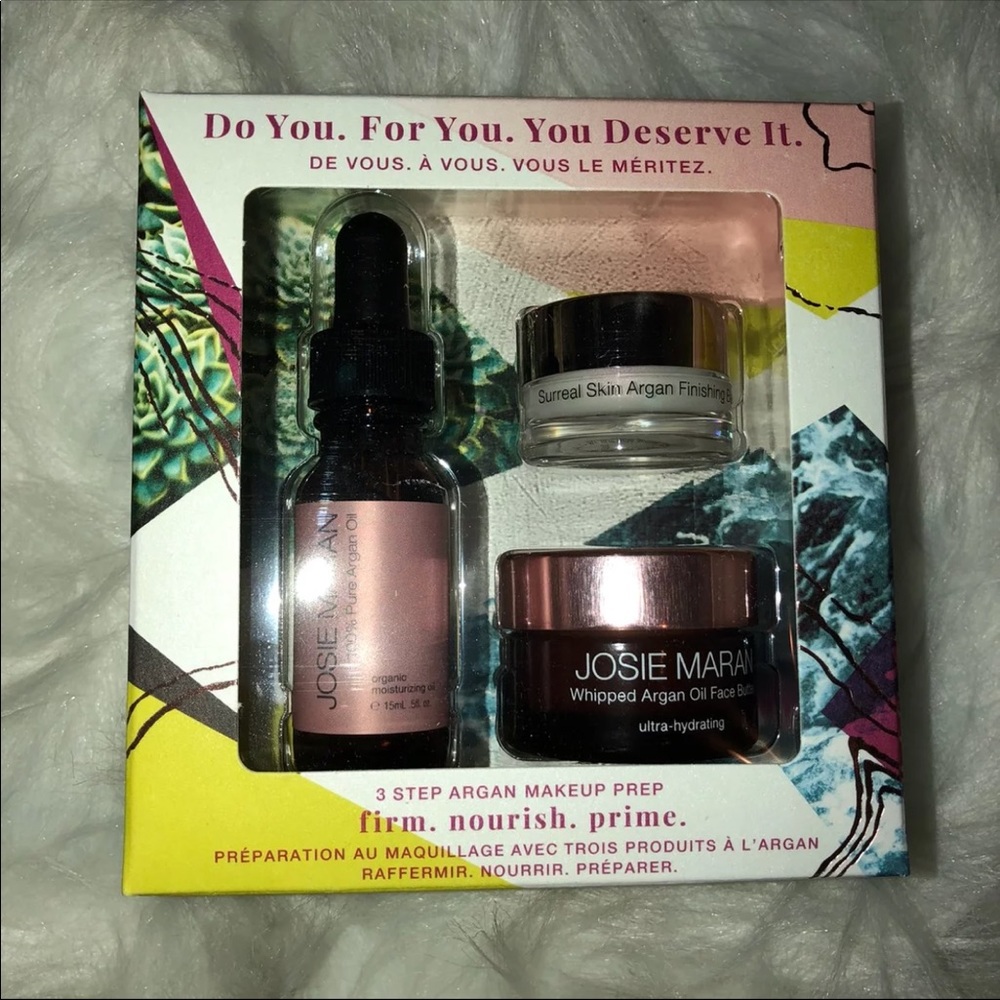 Josie Maran Argan Oil 3 Step Makeup Prep